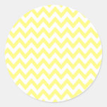 Yellow Chevron Stickers stickers