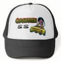 Yellow Chevy Camaro SS Hat by edawgdesigns Yellow Chevy Camaro SS Hat