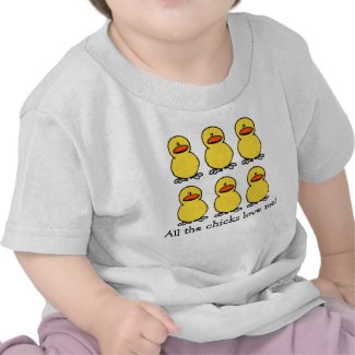 Yellow Chicks Love Shirt