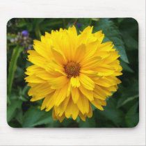 Yellow Chrysanthemum Mouse Mat