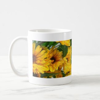 Yellow Chrysanthemums 1 mug