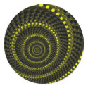 Yellow Circles Stickers