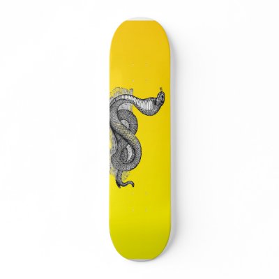 Yellow Cobra - Skate Decks by samack