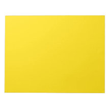 Yellow Color 11 x 8.5 inch Notepads