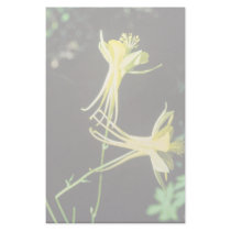 Yellow Columbine stationery by animalpark Yellow Columbine stationery