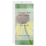 Yellow Coneflower - Echinacea Paradoxa Rack Card