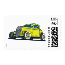 Yellow Coupe postage