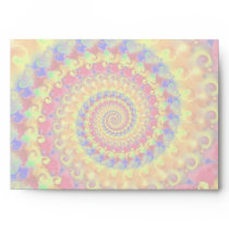 Yellow Crazy Fractal Envelope
