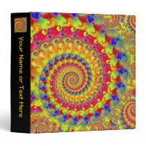 Yellow Crazy Fractal with Name Binders