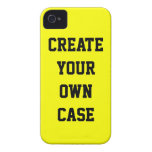 Yellow create your own case casemate cases