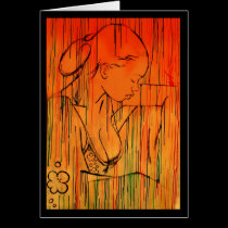 Yellow Creole Rain cards