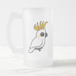 Yellow-crested Cockatoo (crest up) Coffee Mugs