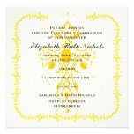 Yellow Cross First Communion Confirmation Announcements