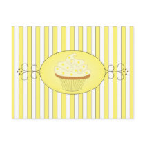 Yellow Cupcake postcards by candystore Yellow Cupcake postcards