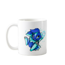 Yellow Cybunny with Stars mugs