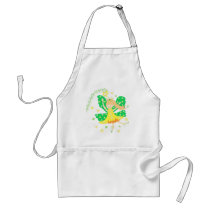 Yellow daffodil fairy - Apron aprons