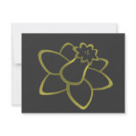 Yellow Daffodil Custom Announcement