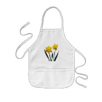 Yellow Daffodil Pair Apron