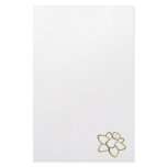 Yellow Daffodil Custom Stationery