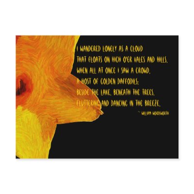 daffodils poem. Yellow Daffodil; William