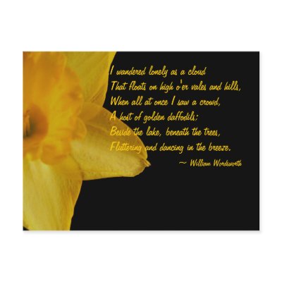 William+wordsworth+daffodils+poem