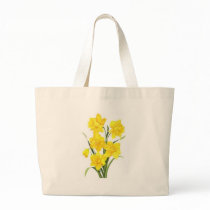 Yellow daffodils bags