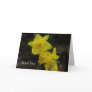 Yellow Daffodils Impressionist Painting Greeting Card
