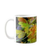 Yellow Daises by jaggededgecustoms Mug