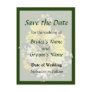 Yellow Daisies and White Mums Save the Date Set Postcards