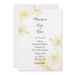 Yellow Daisies Wedding Invitation