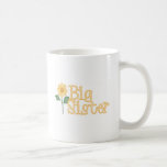 Yellow Daisy Big Sister Coffee Mug