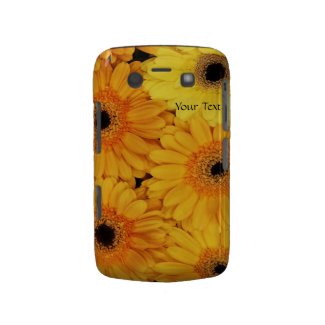 Yellow Daisy Blackberry Case