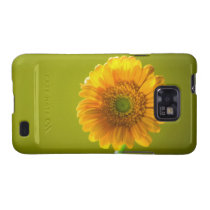Yellow Daisy Gerbera Flower Samsung Galaxy S Cases