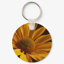Yellow Daisy Keychain