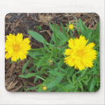 Yellow Daisy Mouse Pad