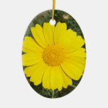 Yellow Daisy ornament
