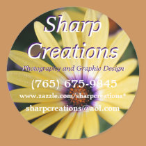 Yellow Daisy stickers