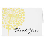 Yellow Dandelion Customizable Card