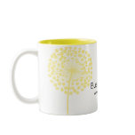 Yellow Dandelion Customizable Coffee Mug mugs