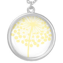 Yellow Dandelion Necklace