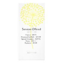 Yellow Dandelion Services Rack Card