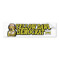 Yellow Dawg  Bumper Sticker 