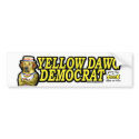 Yellow Dawg  Bumper Sticker  bumper stickers