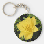 Yellow Day Lily Key Chain