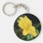 Yellow Day Lily Key Chains
