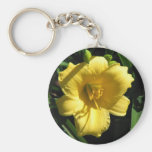 Yellow Day Lily Keychains
