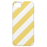 Yellow Diagonal Stripe IPhone 5 Case