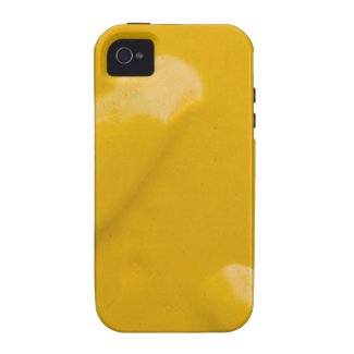 Yellow Diamond Plate Textures Case-Mate iPhone 4 Cover