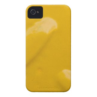 Yellow Diamond Plate Textures iPhone 4 Case