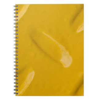 Yellow Diamondplate Notebook notebook